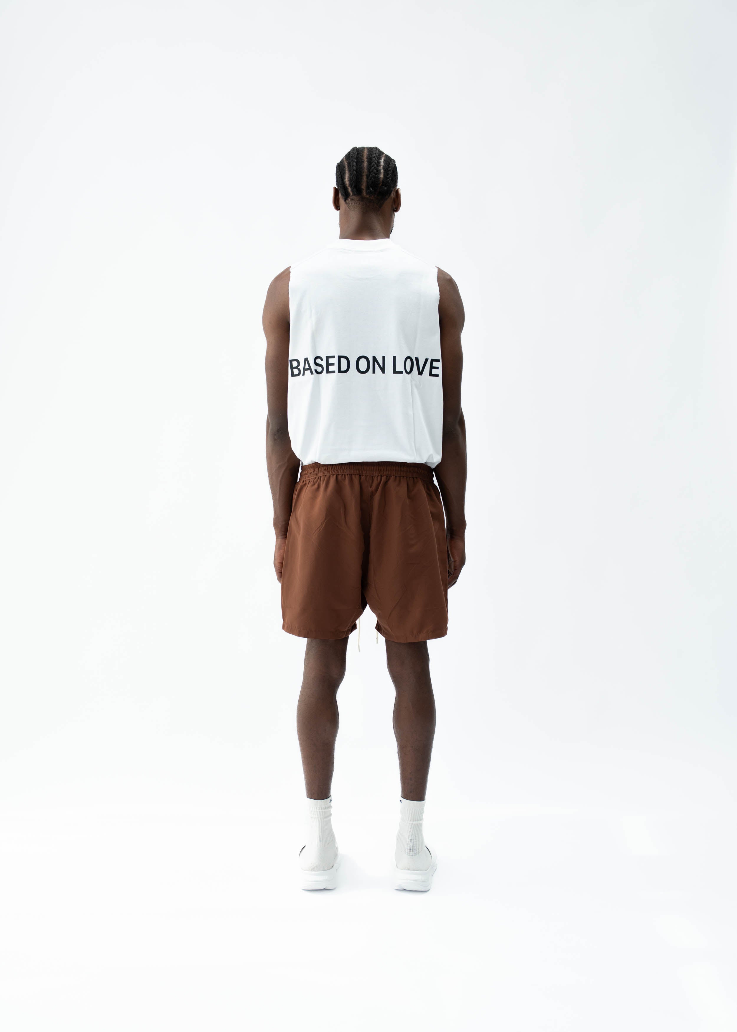LOGO SWIM SHORTS