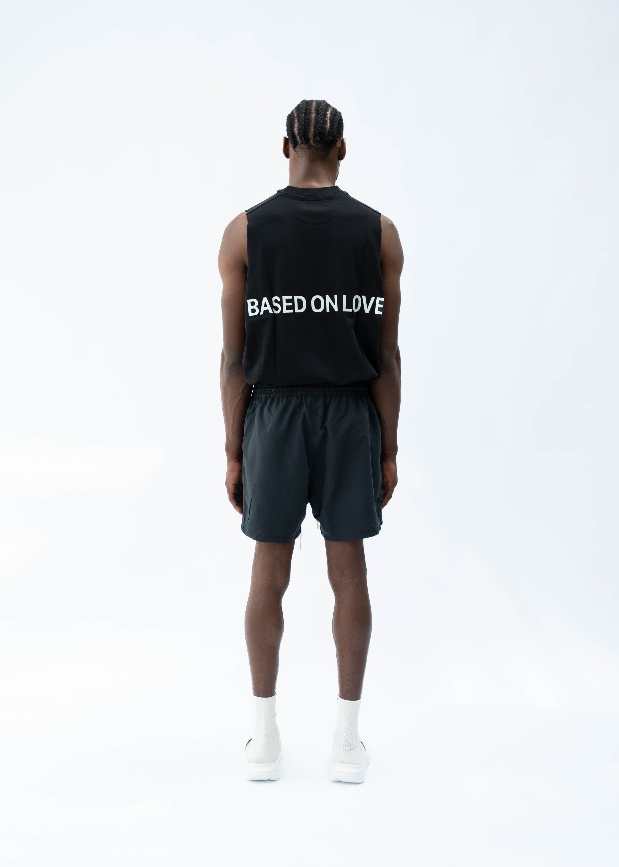 LOGO SWIM SHORTS